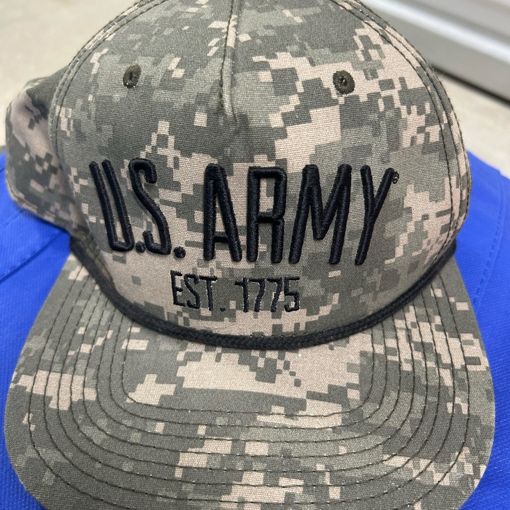 U.S. Army Black and White Cap